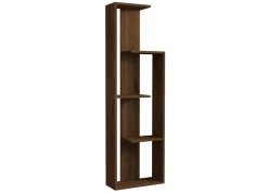 Boekenkast Wand Walnoot 160cm