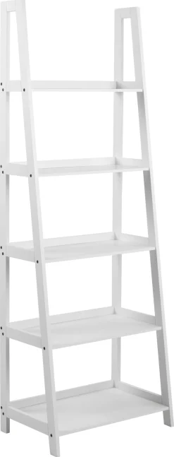 Boekenkast Zoster Mdf Wit 180cm - Giga Living