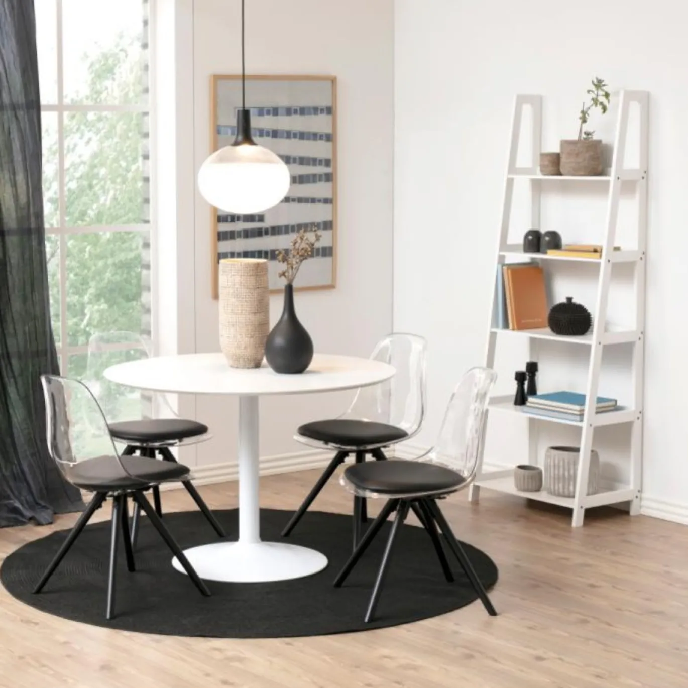 Boekenkast Zoster Mdf Wit 180cm - Giga Living