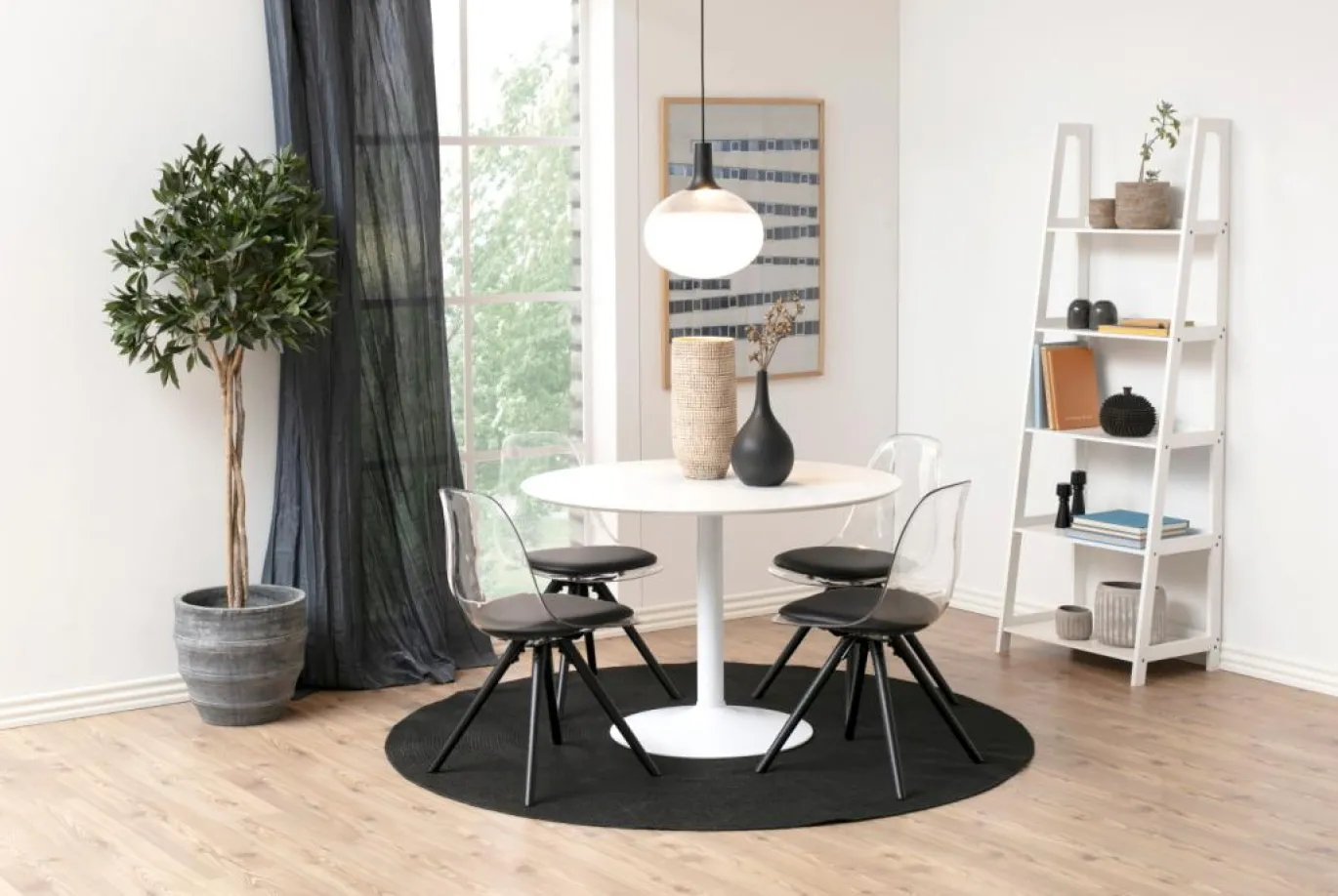 Boekenkast Zoster Mdf Wit 180cm - Giga Living