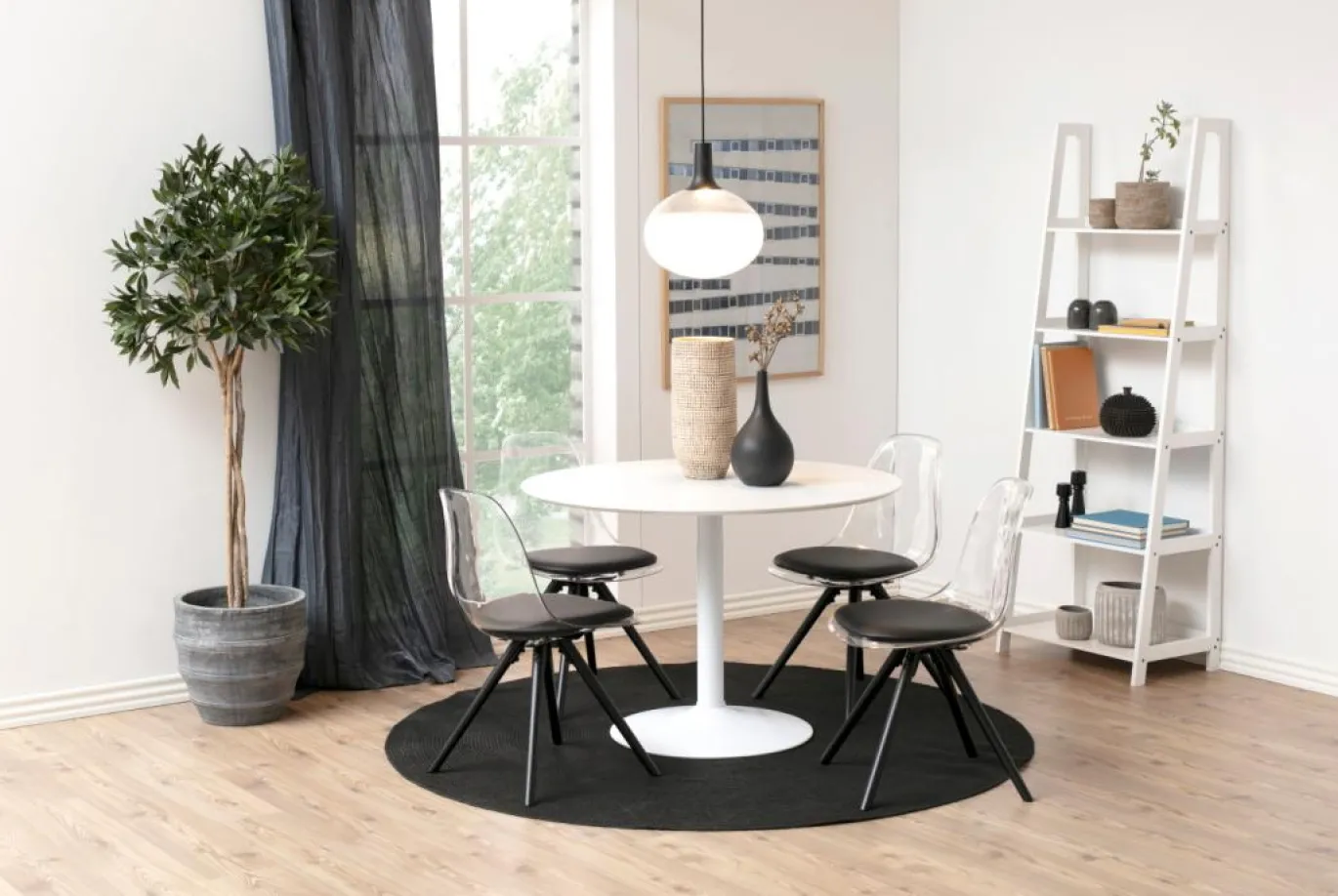 Boekenkast Zoster Mdf Wit 180cm - Giga Living