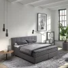 Boxspring Board Donkergrijs 180x200cm - Giga Meubel