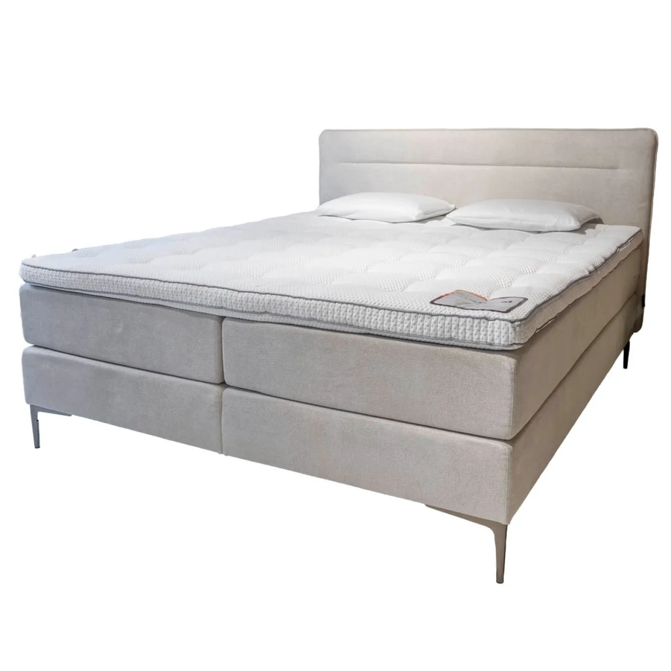 Boxspring Cinderella Tender Cyber Naturel 180x210cm - Giga Meubel
