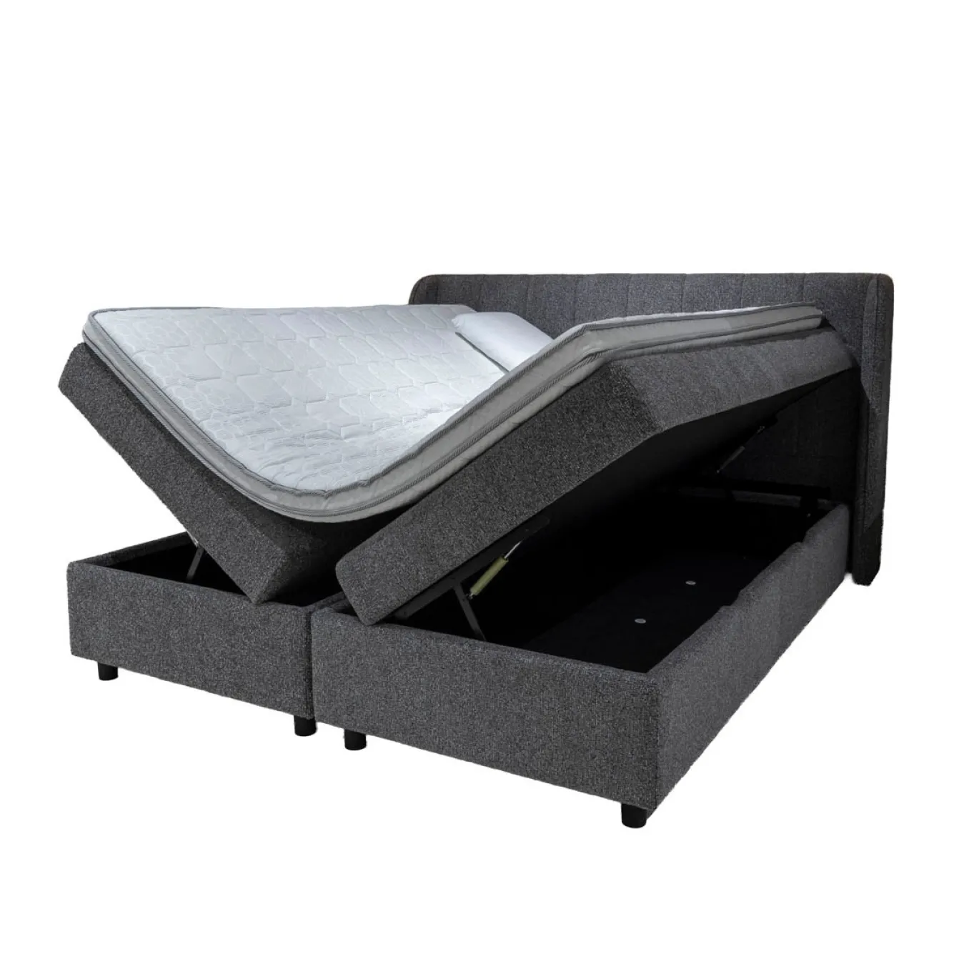 Boxspring Gerard Slate 180x200cm - Giga Meubel