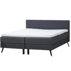 Boxspring Hugo Antraciet 160x200cm - Giga Meubel