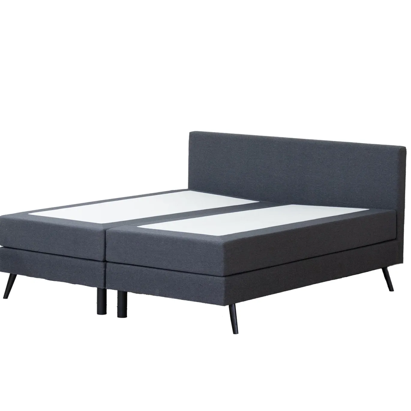 Boxspring Hugo Antraciet 160x200cm - Giga Meubel