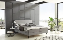 Boxspring Hugo Grey 160x200cm