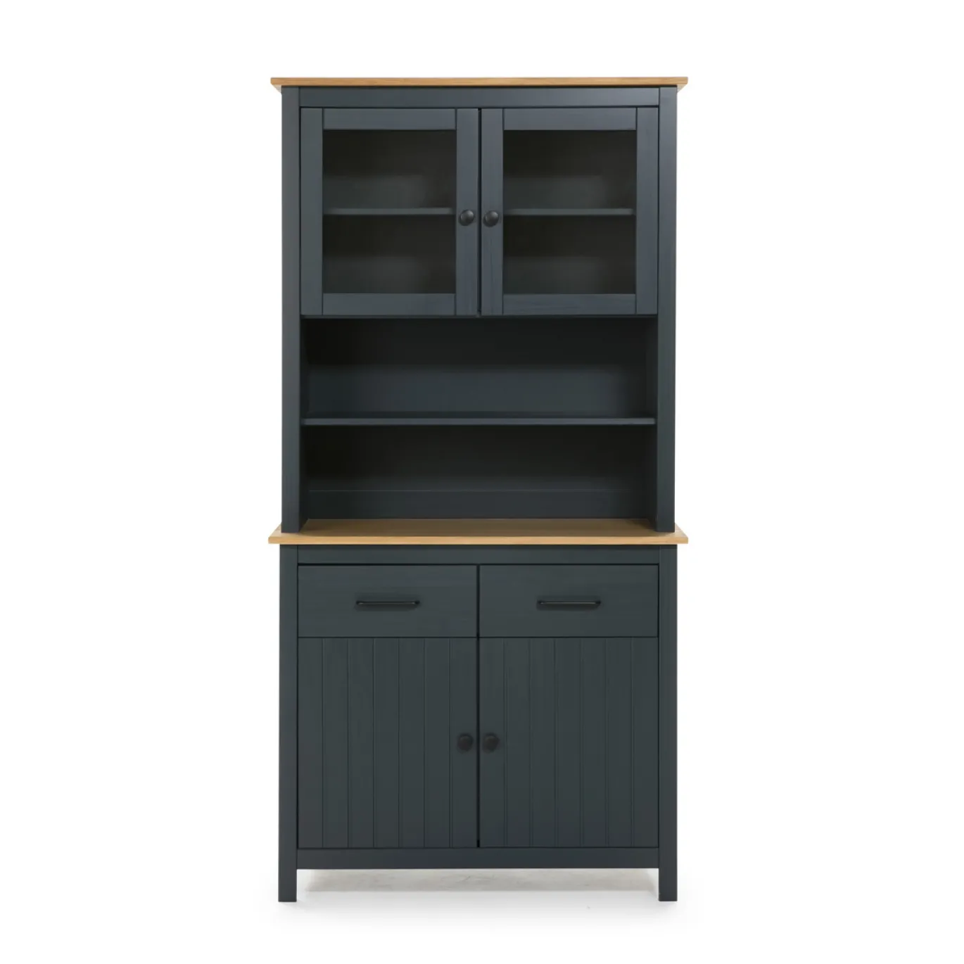 Buffetkast Miranda Blauw wax - Giga Meubel