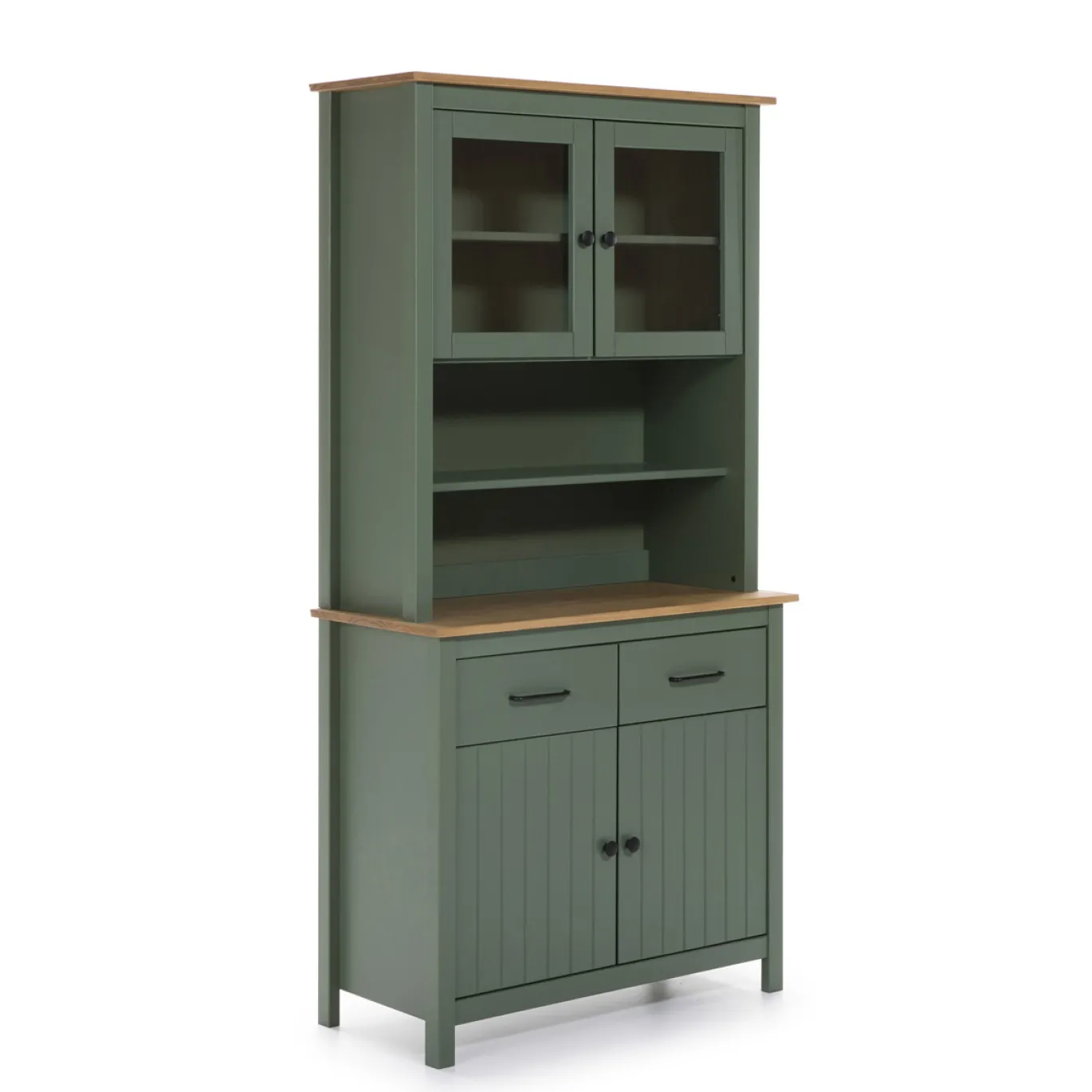 Buffetkast Miranda Groen wax - Giga Meubel