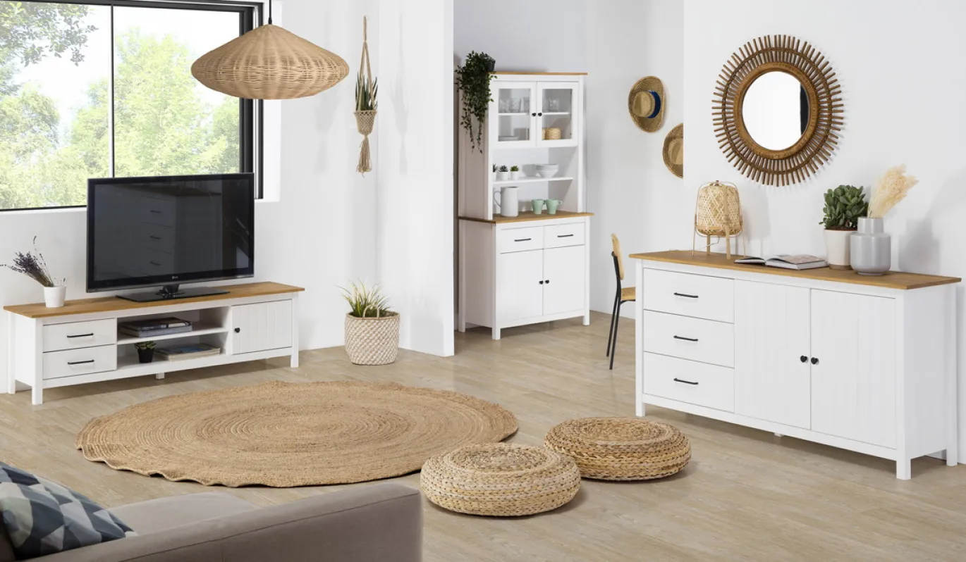 Buffetkast Miranda Wit Wax - Giga Meubel