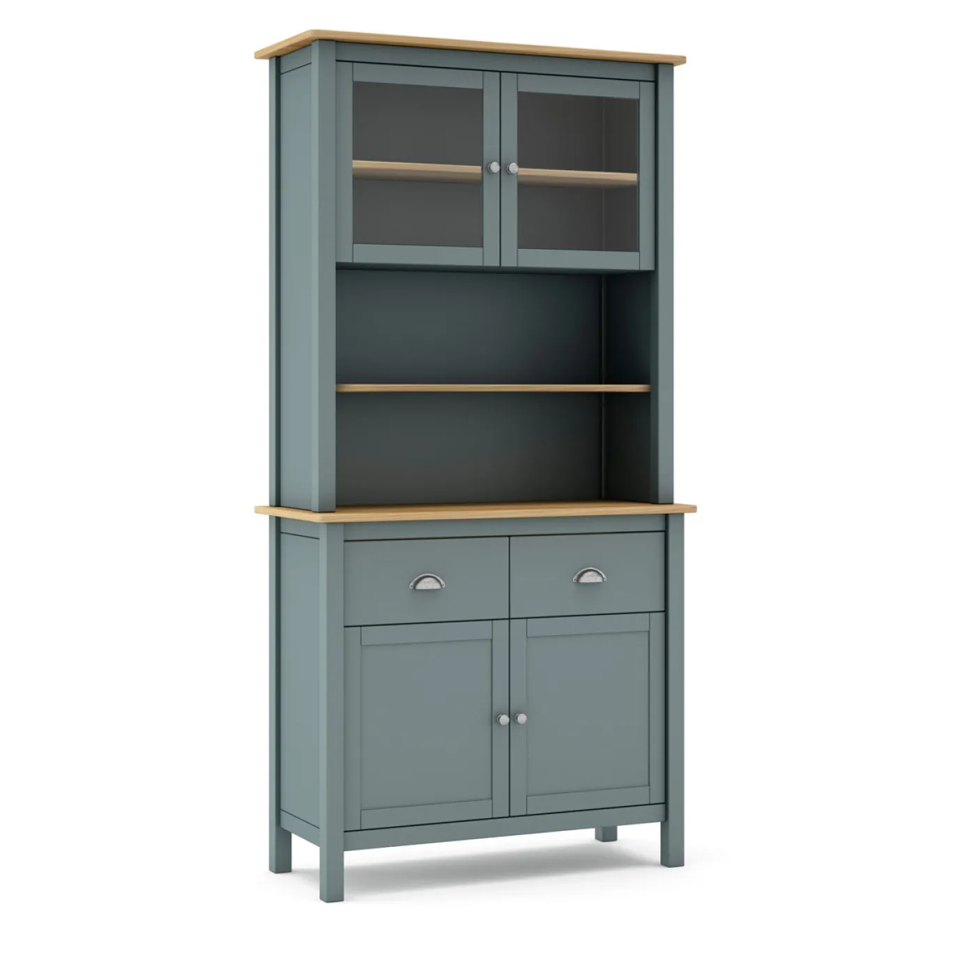 Buffetkast Misti Khaki Groen/eiken - Giga Meubel