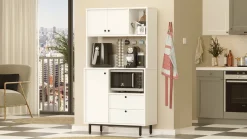 Buffetkast Roland Wit 88x160cm