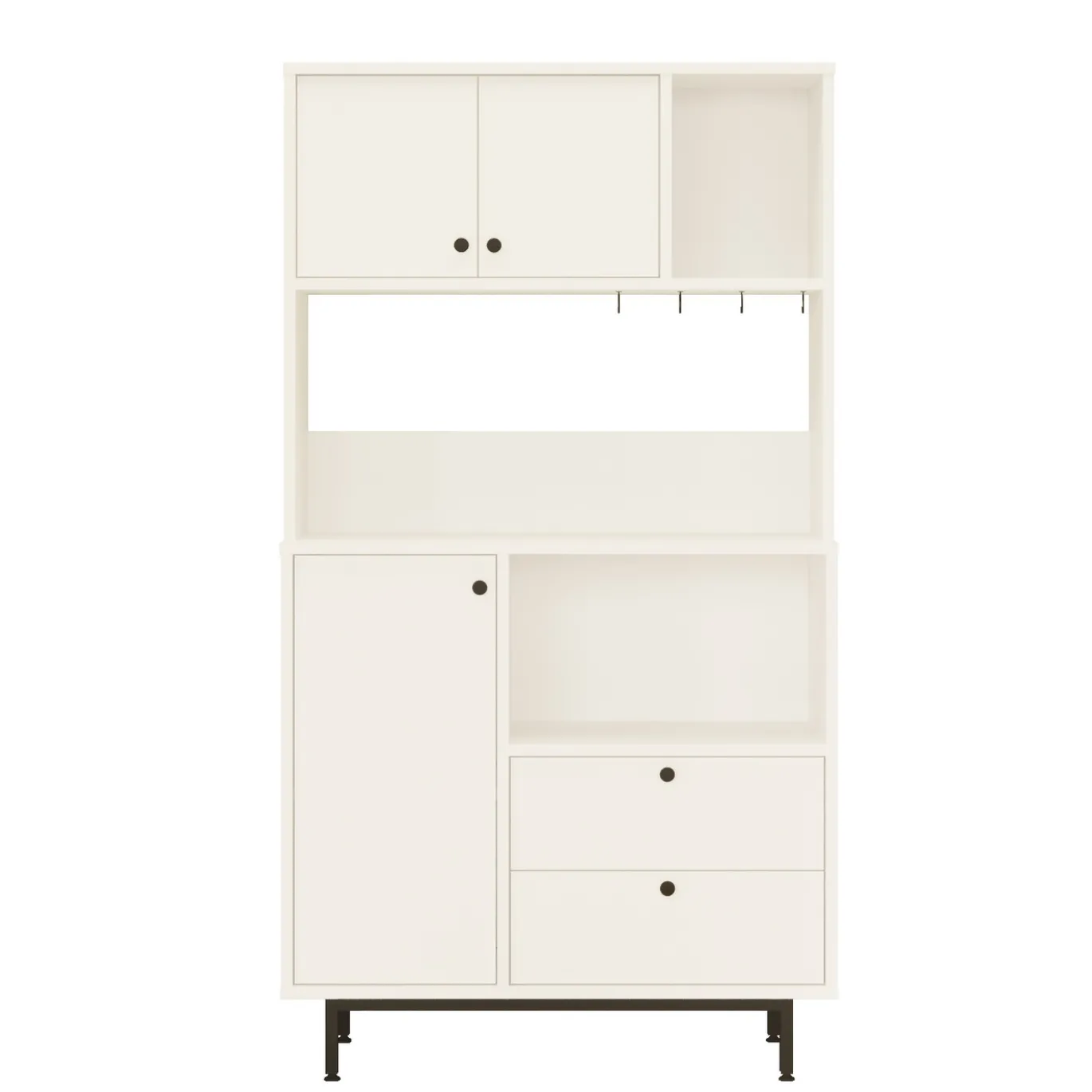 Buffetkast Roland Wit 88x160cm