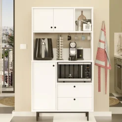 Buffetkast Roland Wit 88x160cm