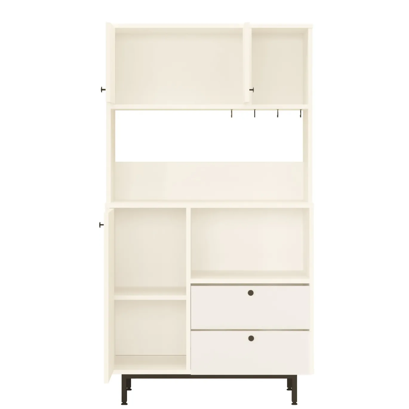Buffetkast Roland Wit 88x160cm