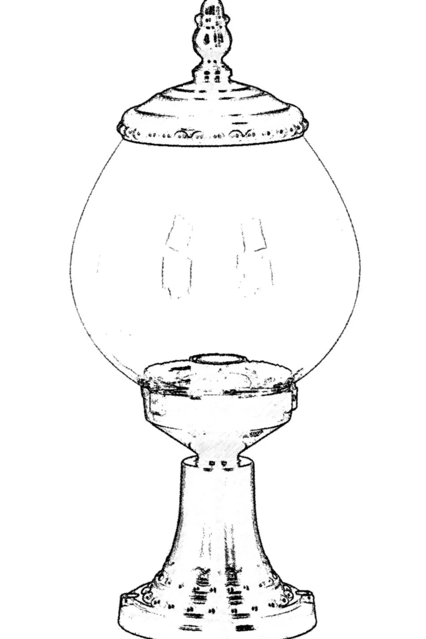 Buitenlamp Meffert Zwart