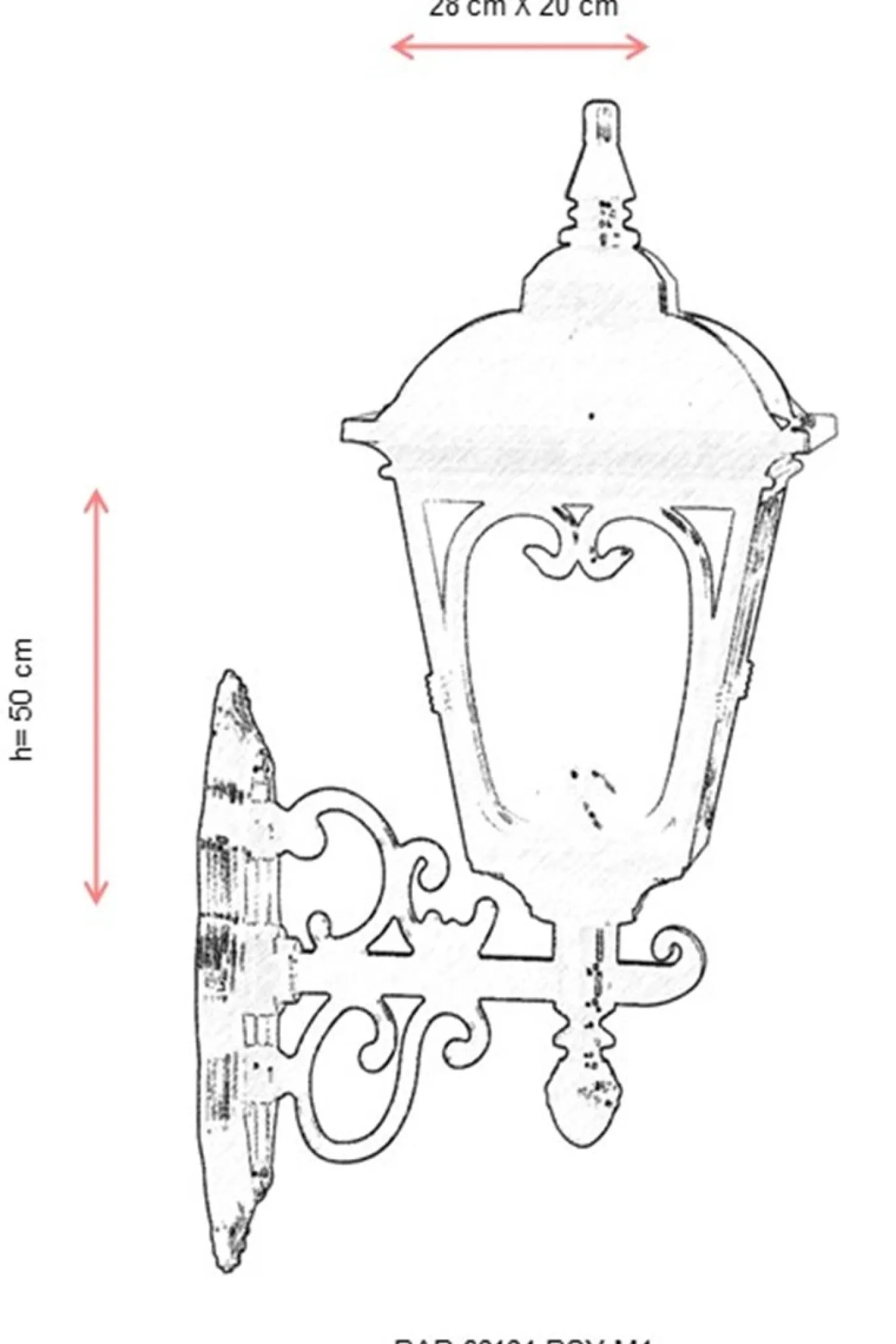 Buitenwandlamp Eva Zwart