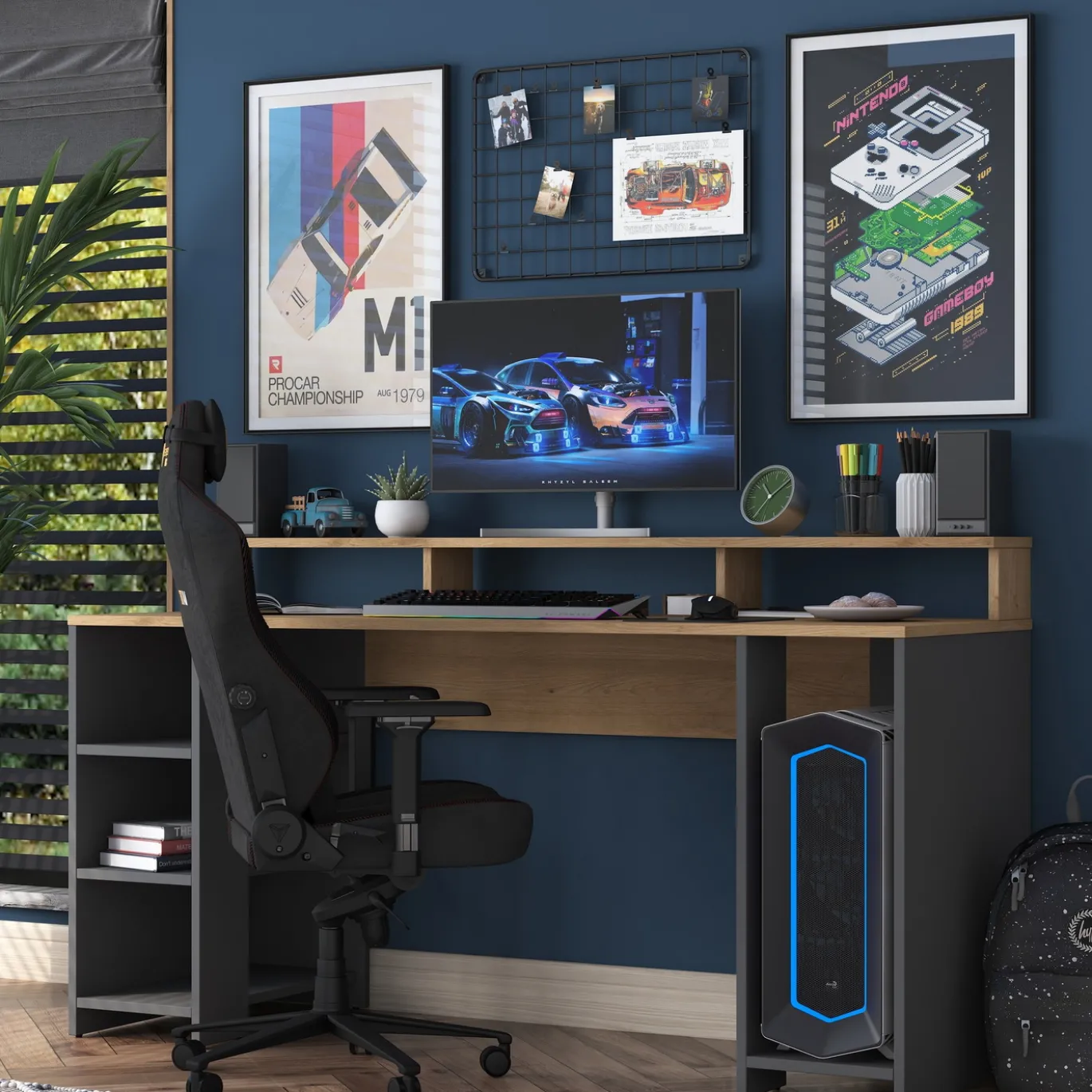 Bureau Aktas Walnoot/Antraciet