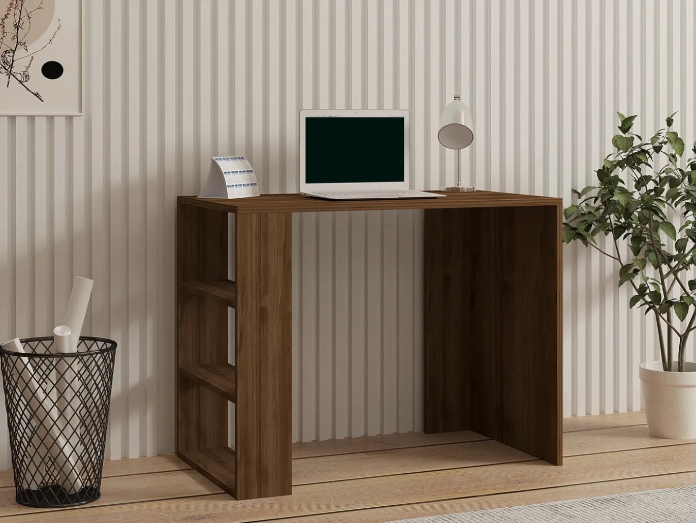 Bureau Cool Walnoot 90cm