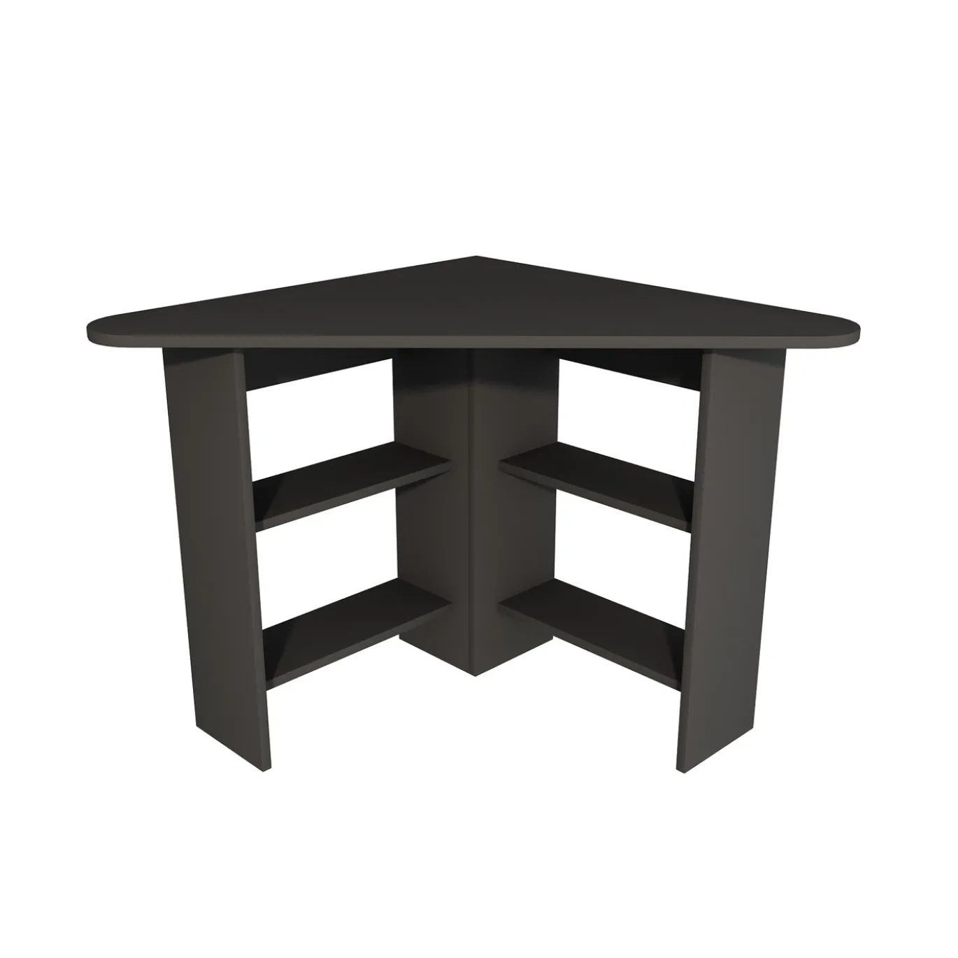 Bureau Corner Melamine Antraciet
