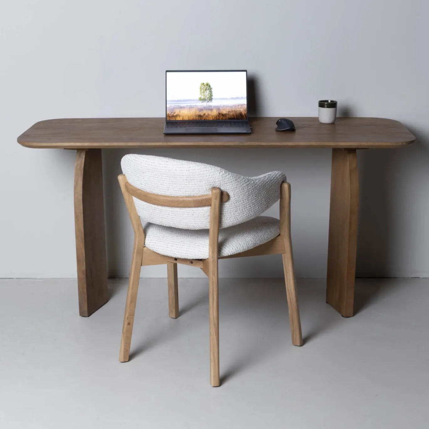 Bureau Dalarna Naturel 160cm - Giga Meubel