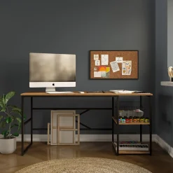 Bureau Demre Melamine Naturel 160cm