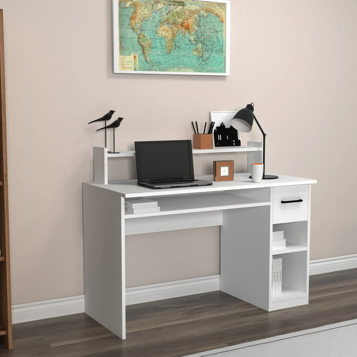 Bureau Eslem Wit 120cm