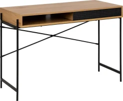 Bureau Finn Paper Mat Wild Eiken 110cm - Giga Living