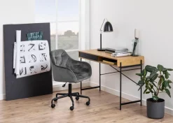 Bureau Finn Paper Mat Wild Eiken 110cm - Giga Living