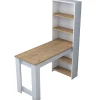 Bureau Gucer Wit/Walnoot