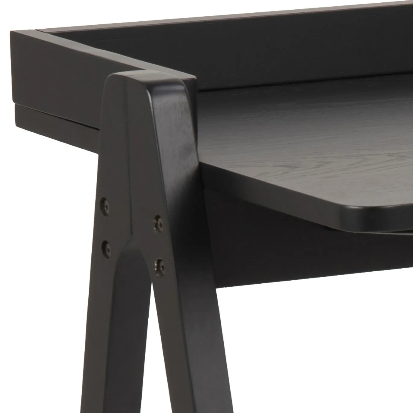 Bureau Jax MDF Zwart 127cm - Giga Living