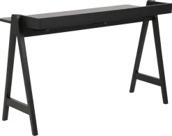 Bureau Jax MDF Zwart 127cm - Giga Living