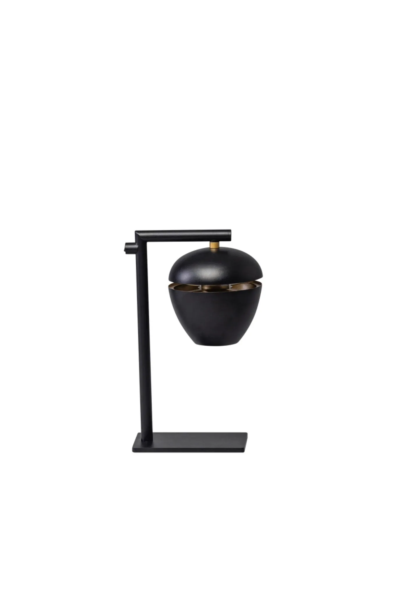Bureaulamp Claire Zwart/Messing - Giga Meubel