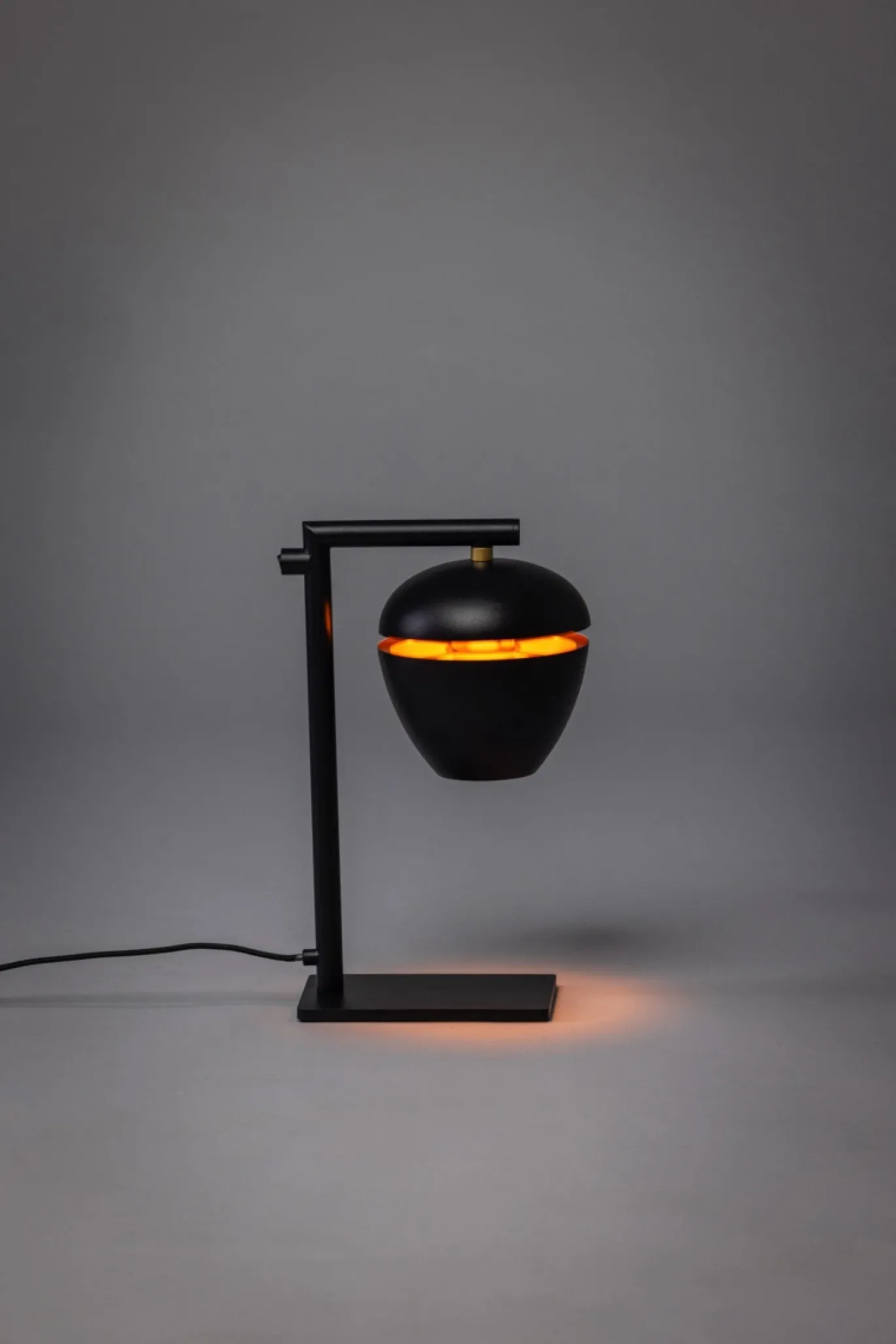 Bureaulamp Claire Zwart/Messing - Giga Meubel