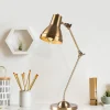 Bureaulamp Mixed Metaal Goud