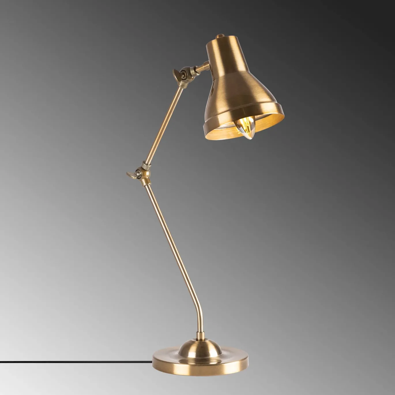 Bureaulamp Mixed Metaal Goud