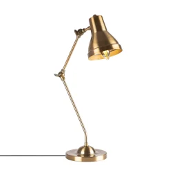 Bureaulamp Mixed Metaal Goud