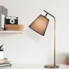 Bureaulamp Salihini Bruin/Goud