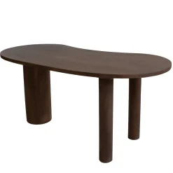 Bureau Livana Donkerbruin 160cm - Giga Meubel
