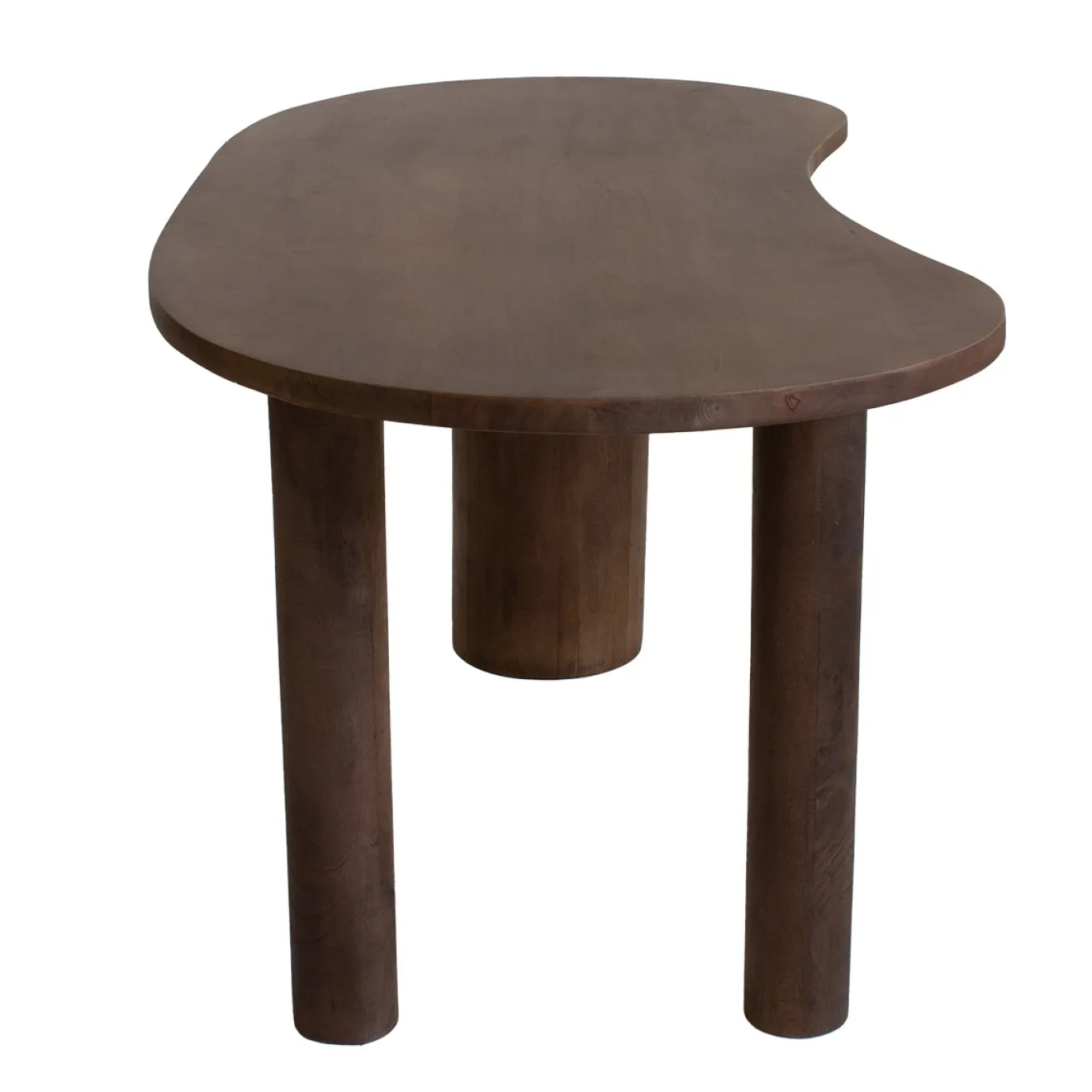 Bureau Livana Donkerbruin 160cm - Giga Meubel
