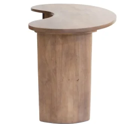 Bureau Livigno Donkerbruin 160cm - Giga Meubel