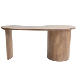 Bureau Livigno Donkerbruin 160cm - Giga Meubel