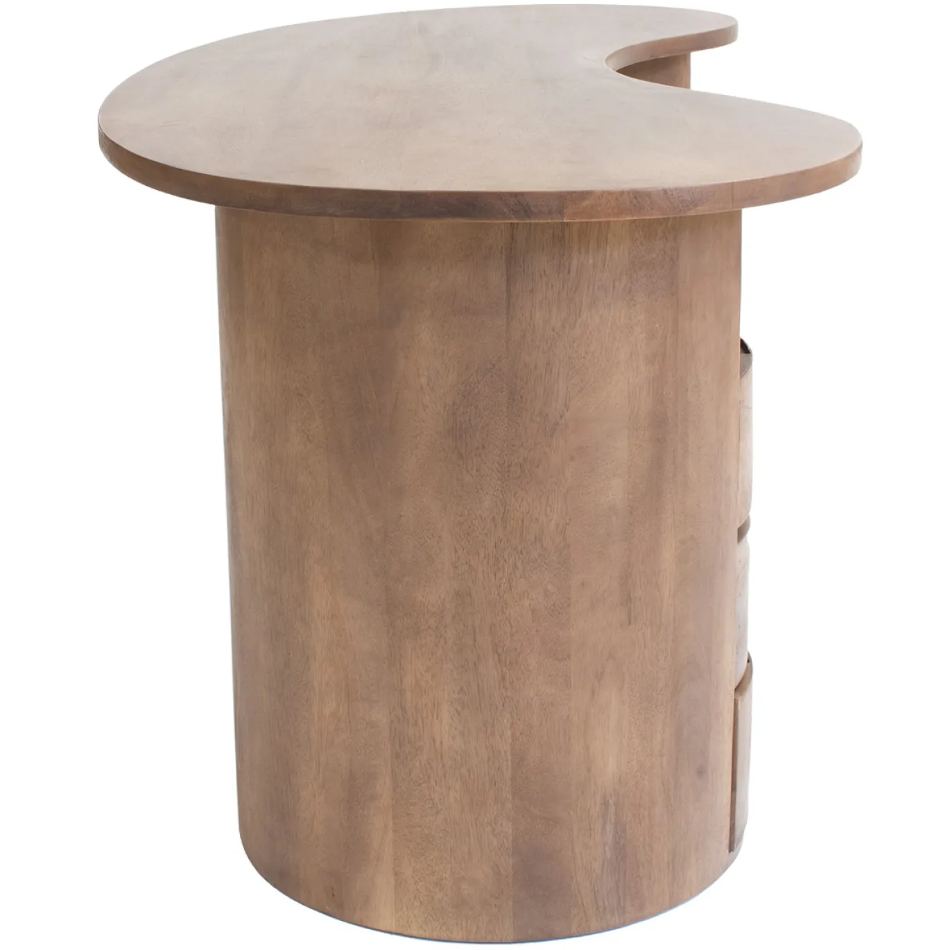 Bureau Livigno Donkerbruin 160cm - Giga Meubel