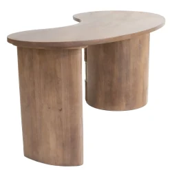 Bureau Livigno Donkerbruin 160cm - Giga Meubel