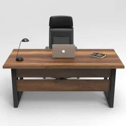 Bureau Martijn Walnoot 180cm