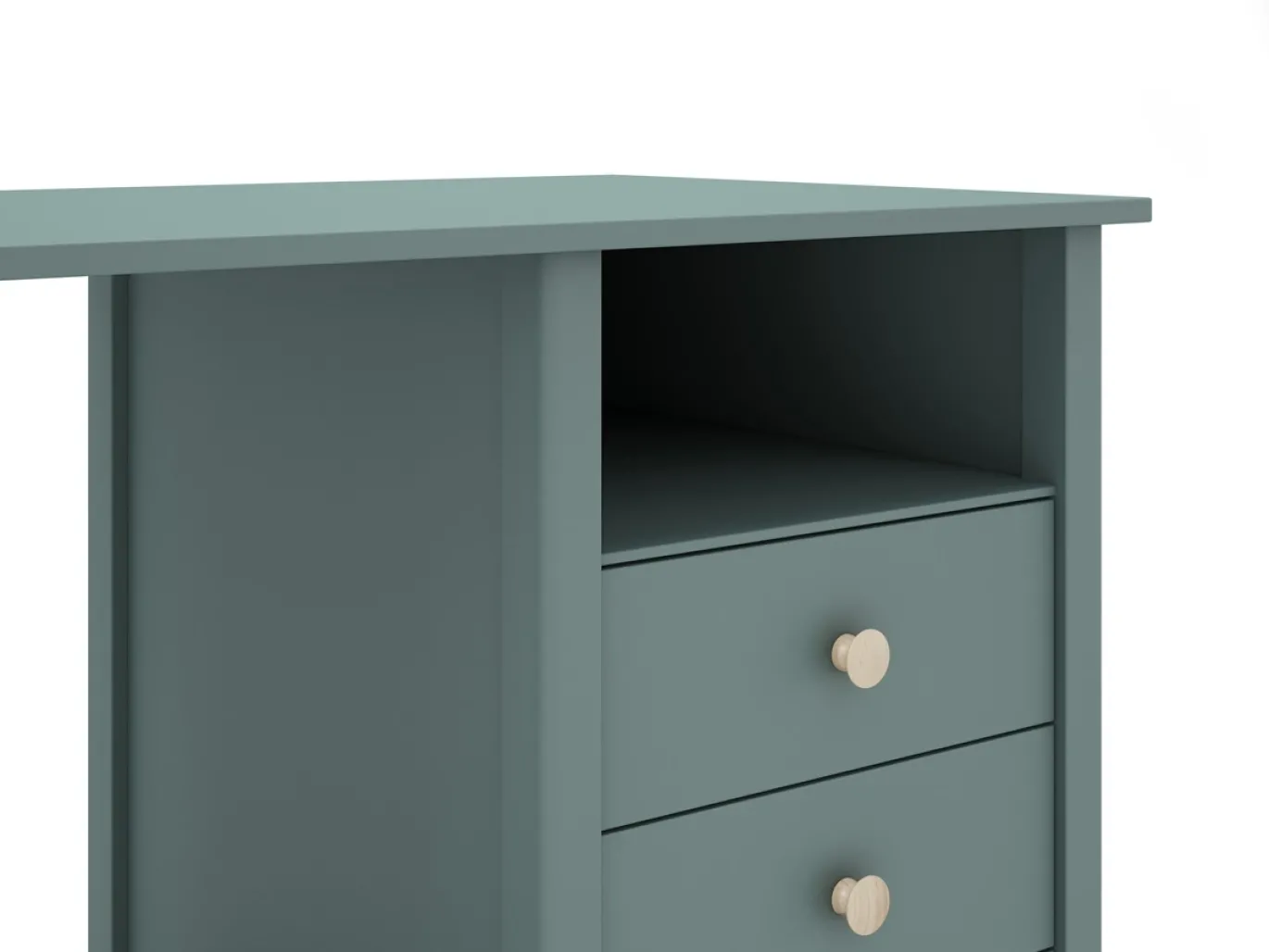 Bureau Max 3L1h Petrol Groen - Giga Meubel