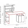 Bureau Melis Walnoot/Antraciet