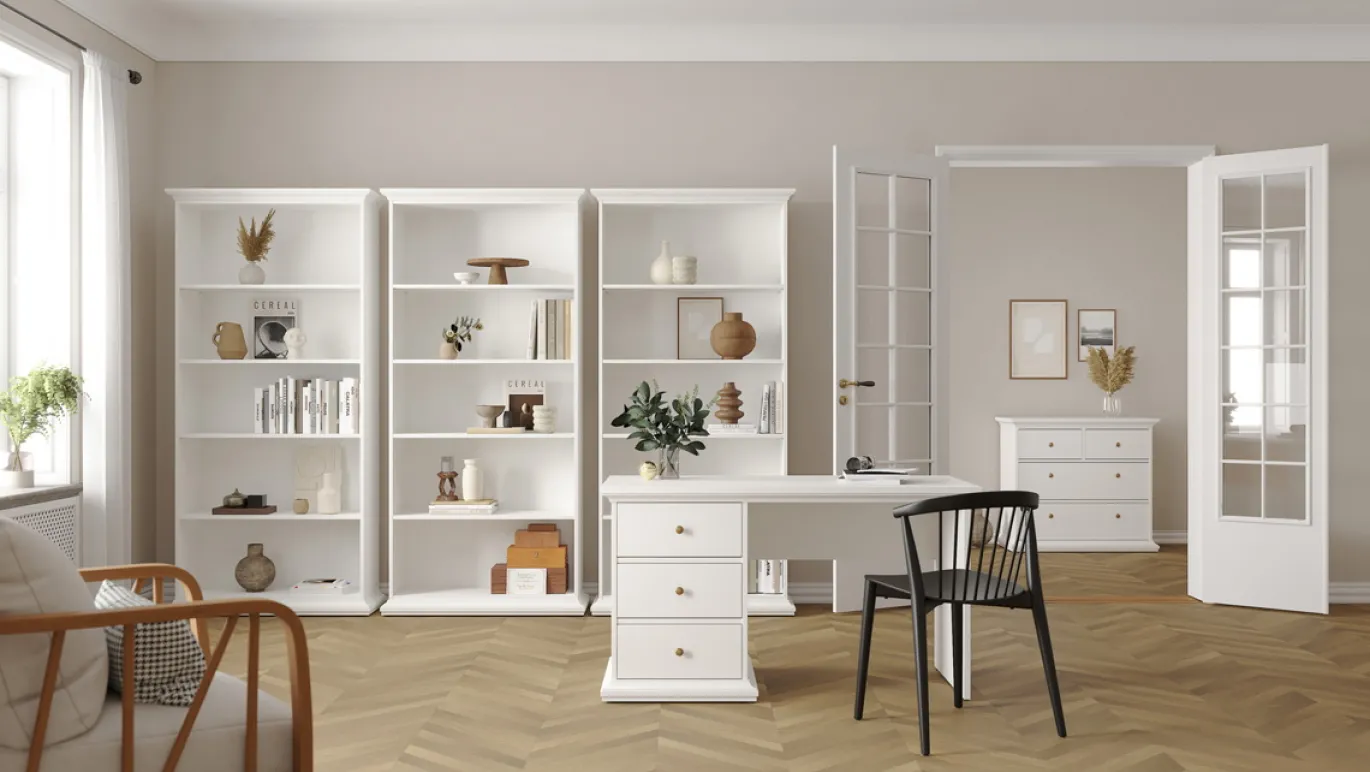 Bureau Paris Wit - Giga Living
