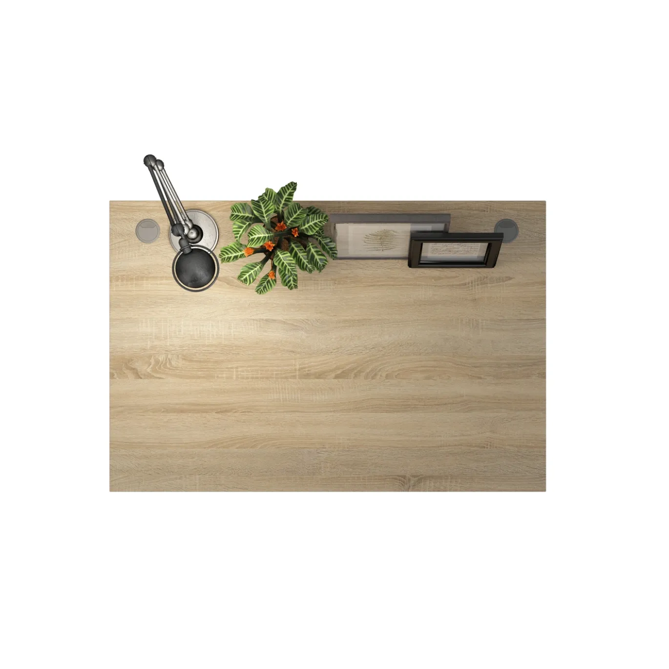 Bureau Prima top Eikenlook 150cm - Giga Living