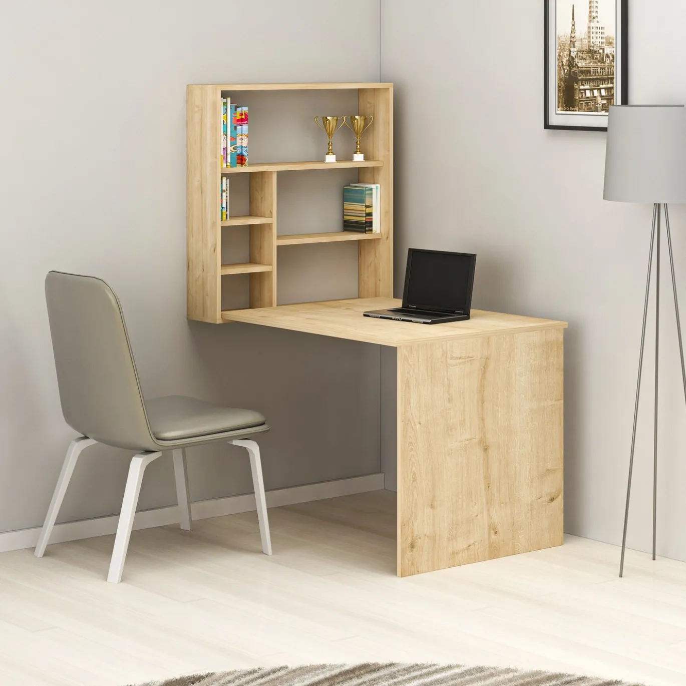 Bureau Sedir Naturel 90cm